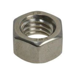 3/8" x 16 TPI UNC Coarse Stainless A2-70 G304 Hex Standard Nuts ANSI B18.6.3