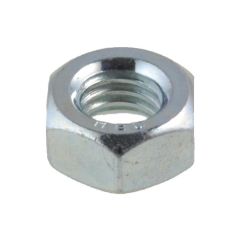 3/8" x 16 TPI BSW Coarse Zinc Hex Standard Nuts Low Tensile AS2451