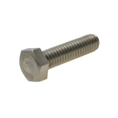 1/2" x 12 TPI BSW Coarse Stainless A4-70 G316 Hex Set Screw / Hex Bolts BS 1083