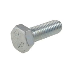M10 x 1.50p Metric Coarse Zinc Hex set Screws / Hex Bolts Class 10.9 High Tensile AS 1110.1