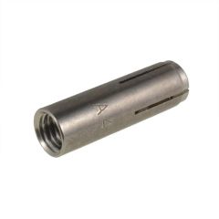 M10 x 1.50p x 40mm Stainless A4-70 G316 Smooth Body Drop In Anchors
