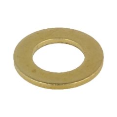 M3 (1/8") x 7mm x 0.5mm Brass Flat Washers AS 1237