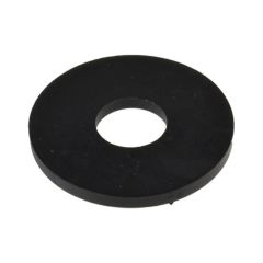 M5 (3/16") x 15mm x 1.2mm Black Nylon Mudguard Fender Washers DIN 9021