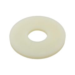 M3 (1/8") x 9mm x 0.8mm Natural Nylon Mudguard Fender Washers DIN 9021