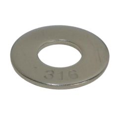 5/8" x 1-1/2" x 14g (M16 x 38mm x 2mm) Stainless A4-70 G316 Mudguard Fender Washers HEC Standard