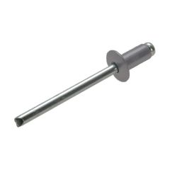 Basalt 73 AS 4-4 (3.2 Ø x 10L) Dome Alum Steel Rivet Grips 4.8-6.4mm