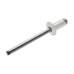 Shale Grey 73 AS 4-4 (3.2 Ø x 10L) Dome Alum Steel Rivet Grips 4.8-6.4mm