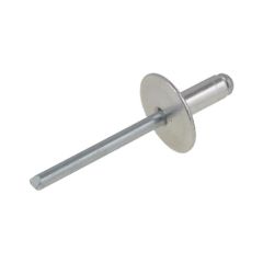 73 ASL 5-2 (4.0 Ø x 7L) Large Flange Alum Steel Rivet Grips 0.8-3.2mm