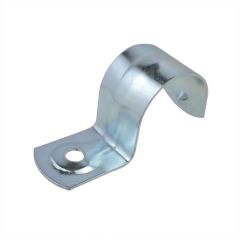 16mm Zinc Half Conduit Electrical Saddles