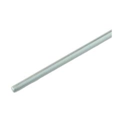 1/8" x 40 TPI x 3 Foot (914mm) BSW Coarse Zinc Low Tensile Allthread Threaded Rod IFI 136C