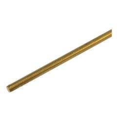 1/8" x 40 TPI x 3 Foot (914mm) BSW Coarse Brass Allthread Threaded Rod AS3501