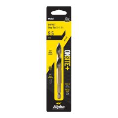 9.5mm Alpha ONSITE+ Impact Step Tip Drill Bit - 1 Pack Carded C9STQRM095