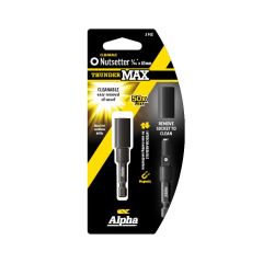 5/16" x 65mm Alpha ThunderMAX Impact Cleanable Magnetic Nutsetter Power Driver Bit - 1 Pack Carded CNS51665SMC