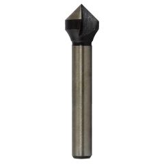 10mm x 46mm HSS Cobalt 1 Flute 90° Countersink Bit  (Range: 1-10mm) Alpha CS1-10