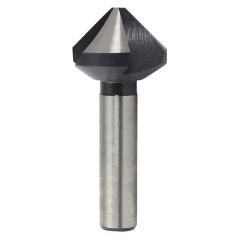 30mm x 71mm HSS Cobalt 3 Flute 90° Countersink Bit (Range: 3-30mm) Alpha CS3-30