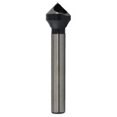 10mm x 46mm HSS Cobalt Cross Hole 90° Deburrer Countersink Bit (Range: 4-9mm) Alpha CSCH-10
