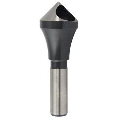 21.5mm x 64.5mm HSS Cobalt Cross Hole 90° Deburrer Countersink Bit (Range: 8-19mm) Alpha CSCH-21
