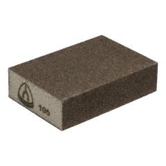 100mm x 80 grit Coarse Flexible Abrasive Block Klingspor SK500 225165