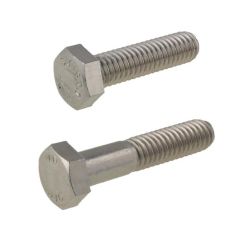 3/8" x 16 TPI UNC Coarse Stainless A4-70 G316 Hex Bolts ASNI B18.2.1