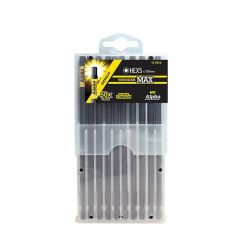 5mm x 150mm Alpha ThunderMAX Impact HX5 Hex Power Driver Bit - 10 Pack Handipak HEX5150SMH