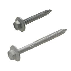 12g (5.50mm) Galvanised Hex Flange (5/16") Coarse Timber T17 Screws
