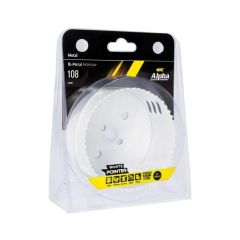 108mm (4-1/4") Bi-Metal Cobalt Holesaw Alpha HSV108