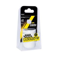 40mm (1-9/16") Bi-Metal Cobalt Holesaw Alpha HSV40
