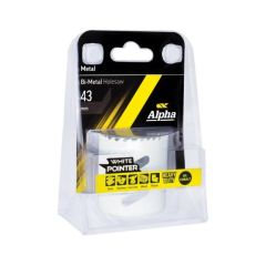 43mm (1-11/16") Bi-Metal Cobalt Holesaw Alpha HSV43