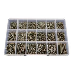 1010 Piece 4g 6g 8g 10g Countersunk Self Tapper Screw Stainless G304 Assortment Grab Kit117
