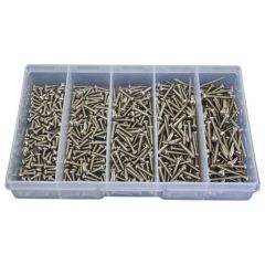 370 Piece 4g Pan Self Tapper Screw Stainless G304 Assortment Grab Kit156