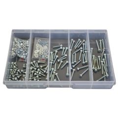 345 Piece M3 Socket Cap Nut Washer High Tensile Zinc Assortment Grab Kit158