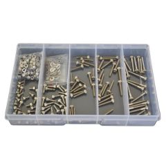 345 Piece M3 Socket Cap Nut Washer Stainless G304 Assortment Grab Kit161