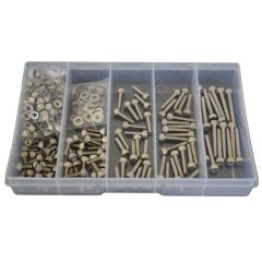 315 Piece M4 Socket Cap Nut Washer Stainless G304 Assortment Grab Kit163