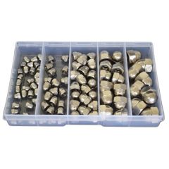 90 Piece M5 M6 M8 M10 M12 Dome Nut Stainless G304 Assortment Grab Kit177
