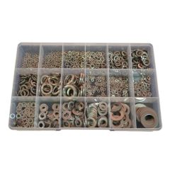 1050 Piece M3 M4 M5 M6 M8 M10 M12 M16 M20 Flat + Spring Washer Stainless G304 Assortment Grab Kit188