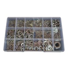 1050 Piece M3 M4 M5 M6 M8 M10 M12 M16 M20 Flat + Spring Washer Stainless G316 Assortment Grab Kit189