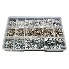 720 Piece M3 M4 M5 M6 M8 M10 Nutsert Zinc Aluminium Stainless G304 Assortment Grab Kit193