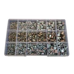 720 Piece M3 M4 M5 M6 M8 M10 Nutsert Zinc Aluminium Stainless G304 Assortment Grab Kit199