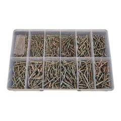 606 Piece 1/8" 5/32" 3/16" Dome Pop Rivet Stainless G304 Assortment Grab Kit203