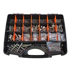 1210 Piece M3 M4 M5 M6 M8 Countersunk Socket Nut Washer Stainless G304 Assortment Grab Kit209