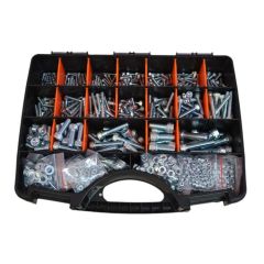 1315 Piece M3 M4 M5 M6 M8 M10 Socket Cap Nut Washer High Tensile Zinc Assortment Grab Kit255