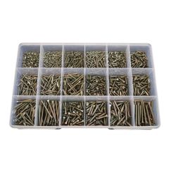1010 Piece 4g 6g 8g 10g Countersunk Self Tapper Screw Stainless G316 Assortment Grab Kit49