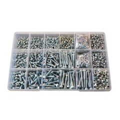 1685 Piece M4 M5 M6 Socket Cap Nut Washer High Tensile Zinc Assortment Grab Kit81