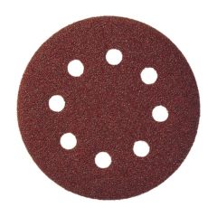 125mm x 40 Grit Very Coarse 8 Hole Hook & Loop Orbital Sanding Disc Klingspor PS22K 89486