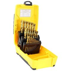 25 Pce 1mm - 13mm Metric Tuffbox HSS Jobber Drill Set Alpha SM25PB